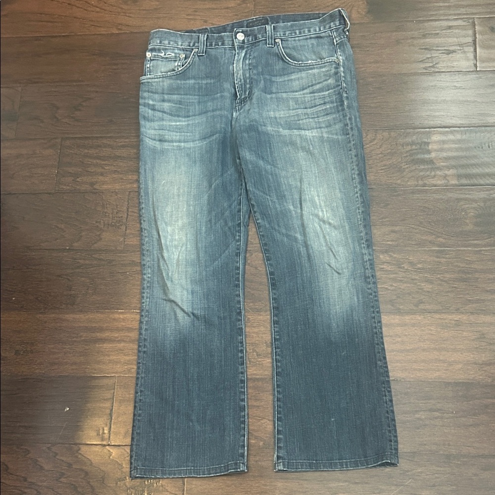 Citizens Of Humanity Dark Blue Straight Jeans